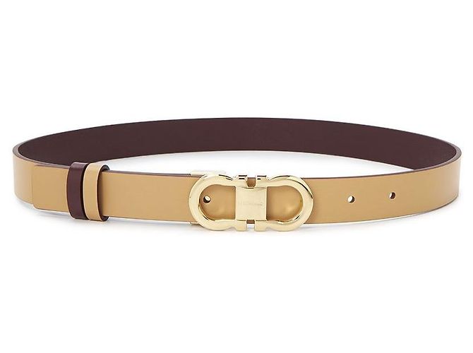 Salvatore Ferragamo Cintura reversibile da donna Gancini (taglio libero) Multicolore - vista 4