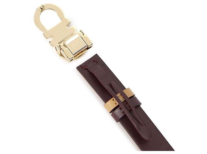 Salvatore Ferragamo Cintura reversibile da donna Gancini (taglio libero) Multicolore - vista 6