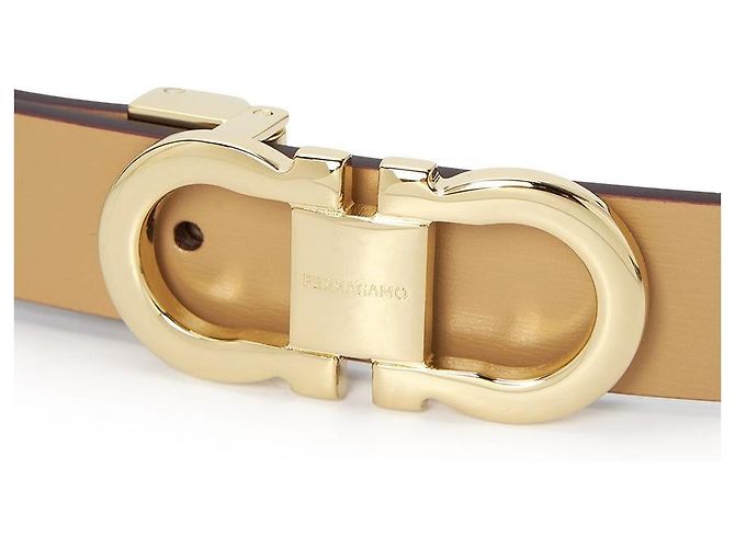 Salvatore Ferragamo Cintura reversibile da donna Gancini (taglio libero) Multicolore - vista 7