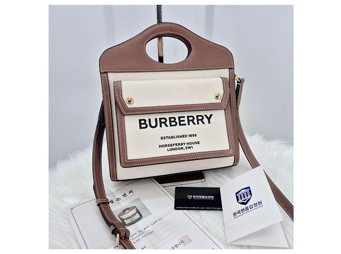 Burberry Mini borsa a tracolla in tela da donna Multicolore - vista 4