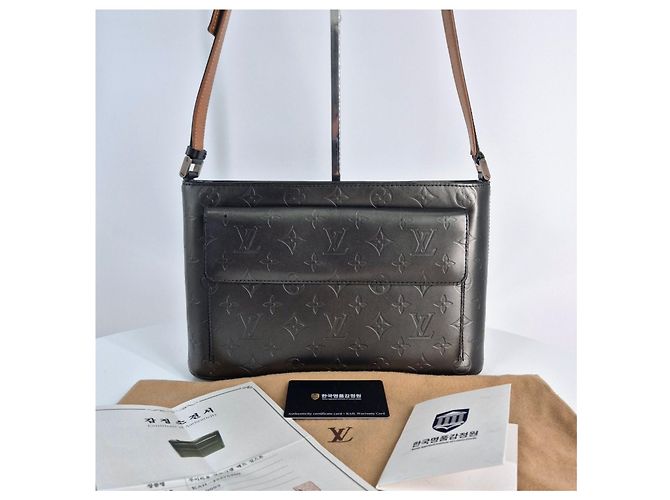 Louis Vuitton Borsa a Spalla Monogram Matte Alston - vista 3