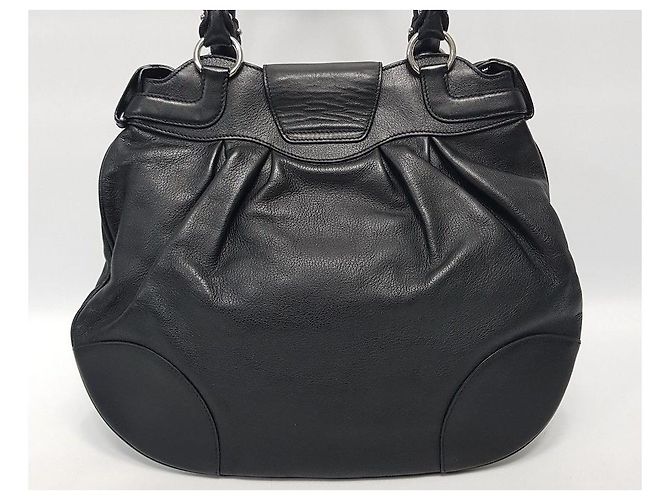 Salvatore Ferragamo Bolsa de ombro com detalhe Gancini Preto - vista 5