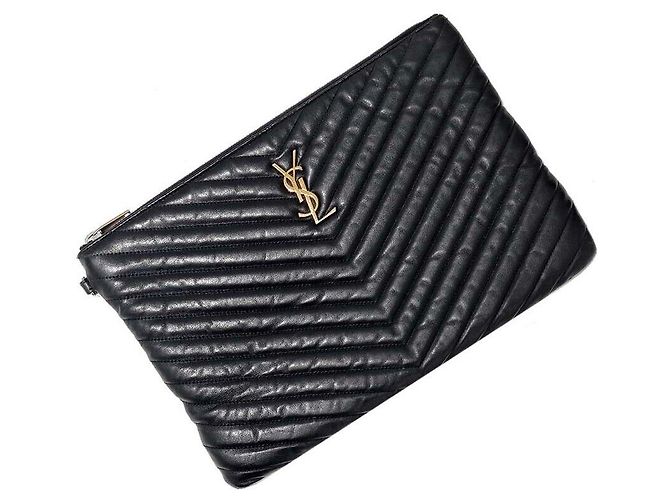 Saint Laurent Clutch Monogram - vista 2