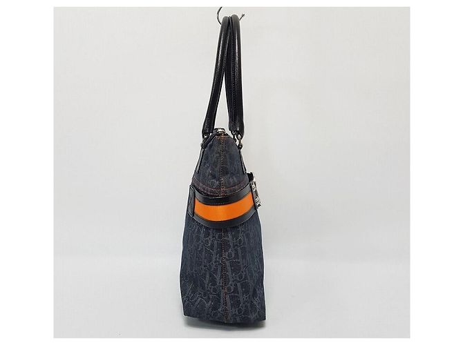 Dior Oblique Ring Schultertasche Blau - Ansicht 4