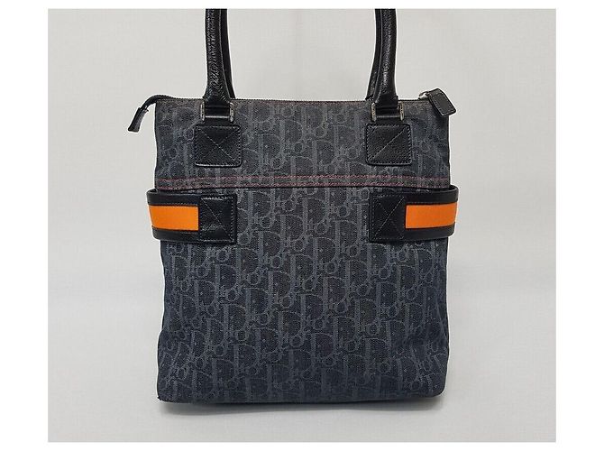 Dior Oblique Ring Schultertasche Blau - Ansicht 5