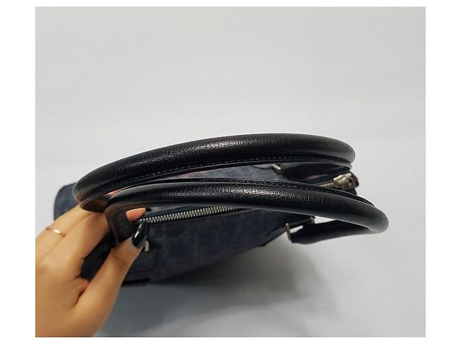 Dior Oblique Ring Schultertasche Blau - Ansicht 6