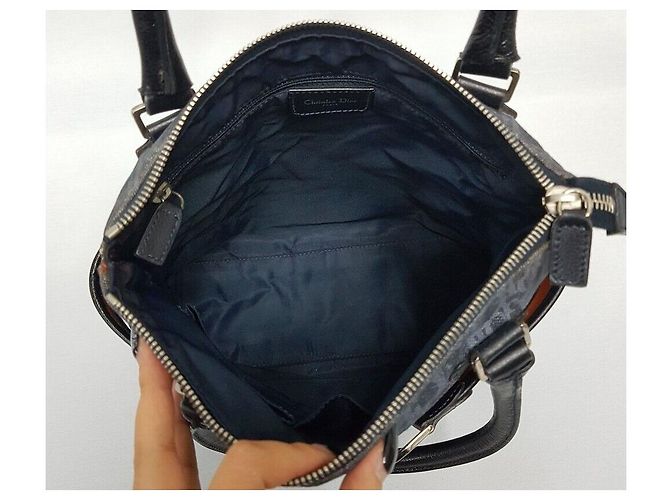 Dior Oblique Ring Schultertasche Blau - Ansicht 8