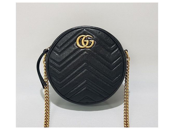 Gucci GG Marmont Mini Round Crossbody Bag Mehrfarben - Ansicht 2