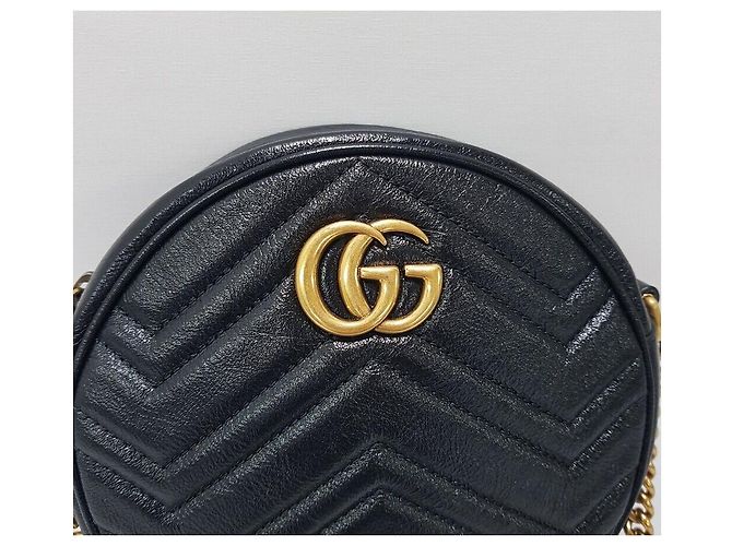 Gucci GG Marmont Mini Round Crossbody Bag Mehrfarben - Ansicht 3