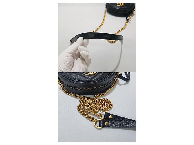 Gucci GG Marmont Mini Round Crossbody Bag Mehrfarben - Ansicht 6