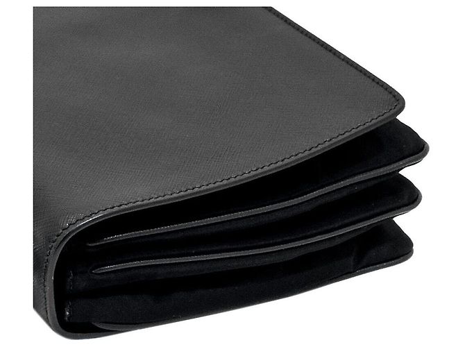 Prada Borsa a Spalla in Tessuto Saffiano - vista 4