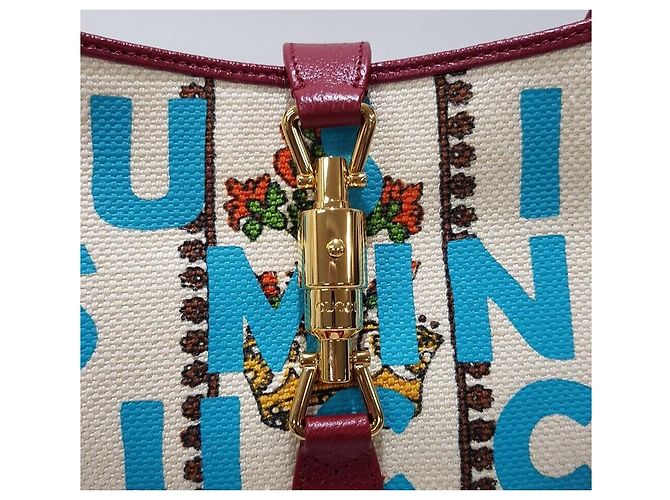 Gucci Borsa Hobo Jackie Small Multicolore - vista 3