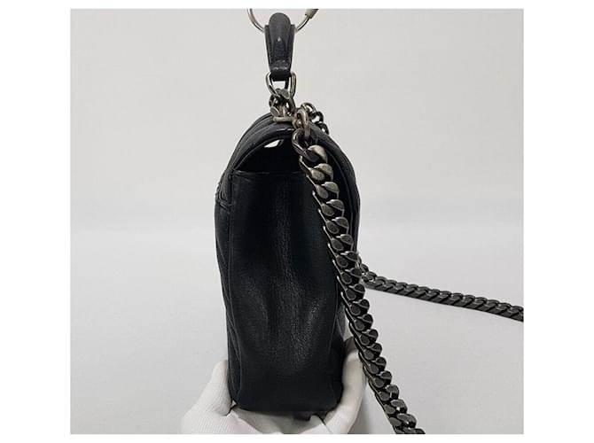 Saint Laurent Borsa a Spalla Monogram College Medium Nero - vista 4