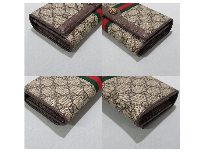 Gucci Borsa a tracolla GG Ophidia Chain WOC Argento - vista 7