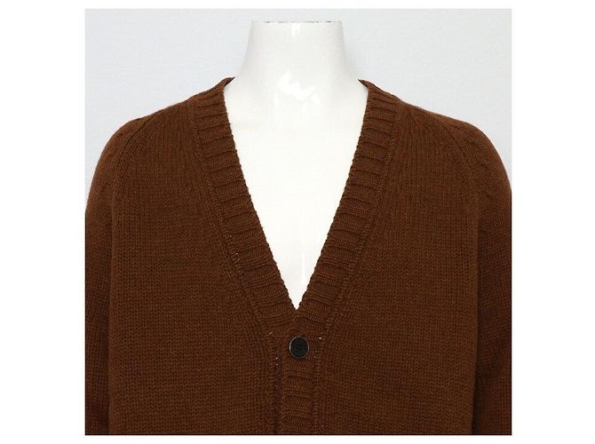 Louis Vuitton Strickjacke für Herren, Kaschmir-Mischung, Karamell Braun - Ansicht 2