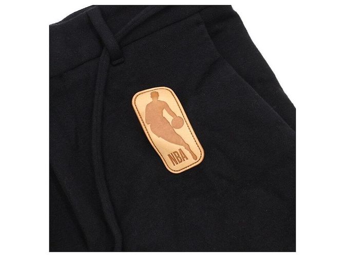 Louis Vuitton Pantaloni in lana e cotone neri Nero - vista 6