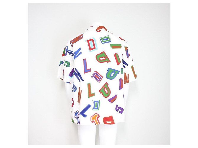 Louis Vuitton Sobrecamisa NBA Letters da uomo Bianco - vista 4