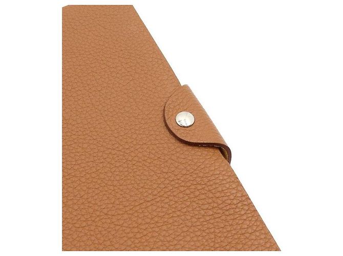 Hermès Ricariche per copertina taccuino Ulysse MM in Togo oro D'oro - vista 3
