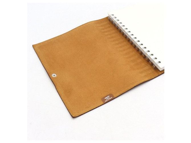 Hermès Ricariche per copertina taccuino Ulysse MM in Togo oro D'oro - vista 4