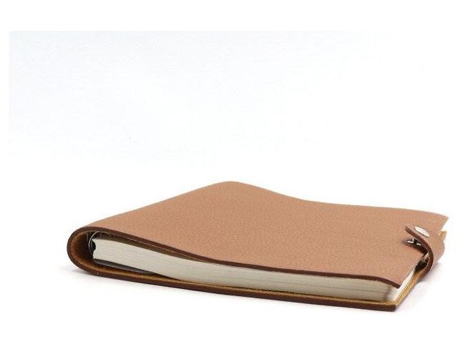Hermès Ricariche per copertina taccuino Ulysse MM in Togo oro D'oro - vista 6