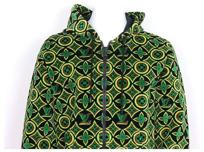 Louis Vuitton Giacca con cappuccio Jamaican Monogram Flower Multicolore - vista 2