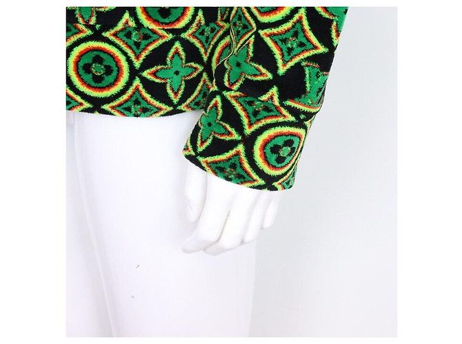 Louis Vuitton Giacca con cappuccio Jamaican Monogram Flower Multicolore - vista 3