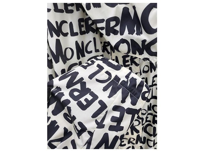 Chaqueta con capucha de nylon Moncler Amsterdam Plata - vista 3