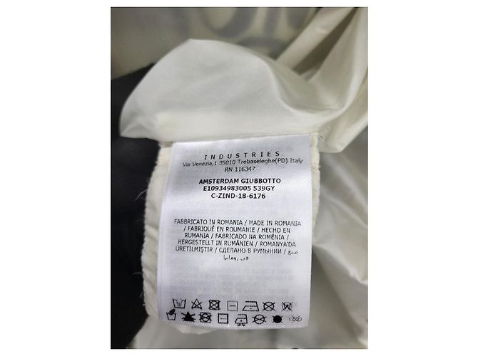 Chaqueta con capucha de nylon Moncler Amsterdam Plata - vista 4