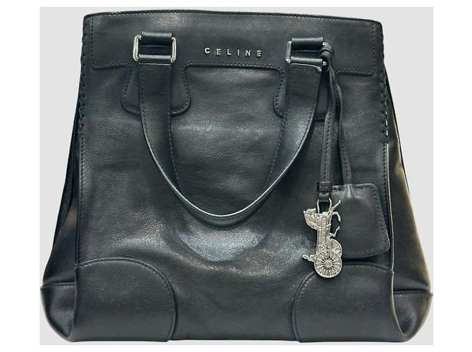 Céline Borsa Tote Orolov Black Nero - vista 2