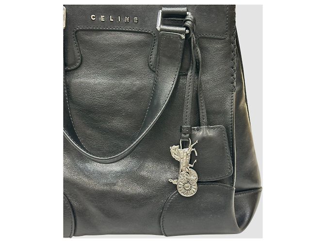 Céline Borsa Tote Orolov Black Nero - vista 3