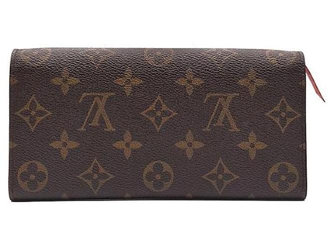 Louis Vuitton Cartera Monogram Emily Negro - vista 3