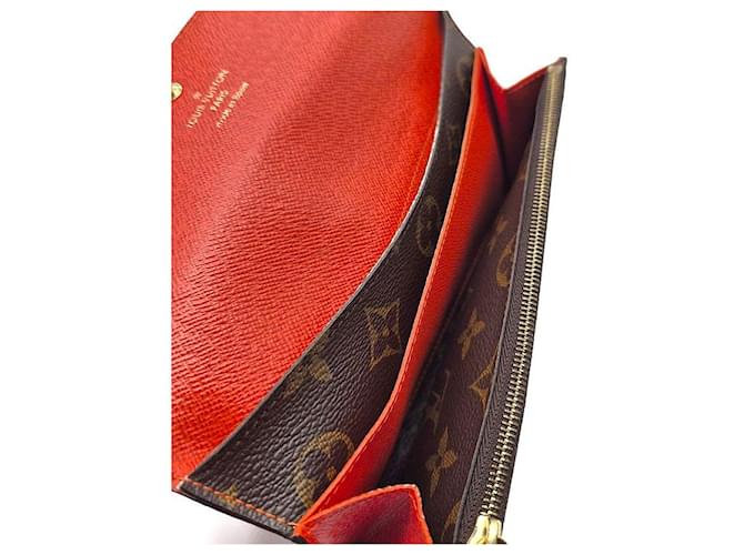 Louis Vuitton Cartera Monogram Emily Negro - vista 6