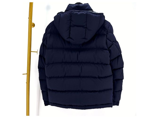 Moncler Montgenèvre Down Jacket Navy Blue - view 5