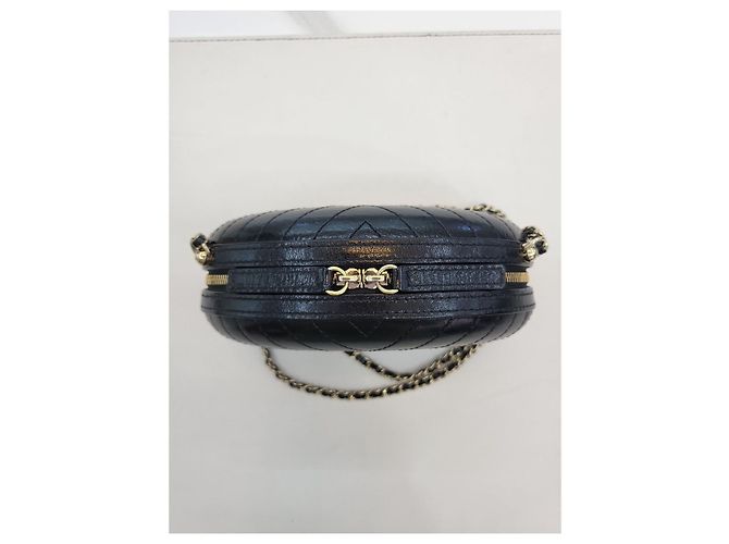 Chanel Borsa Rotonda Borsa Cilindrica Borsa da Sera a Tracolla SKU Nero - vista 11