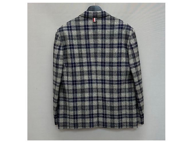 Thom Browne Checked Wool Jacket (Set-Up) Multiple colors - view 5