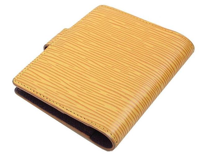 Louis Vuitton Tarjetero Epi amarillo - vista 3