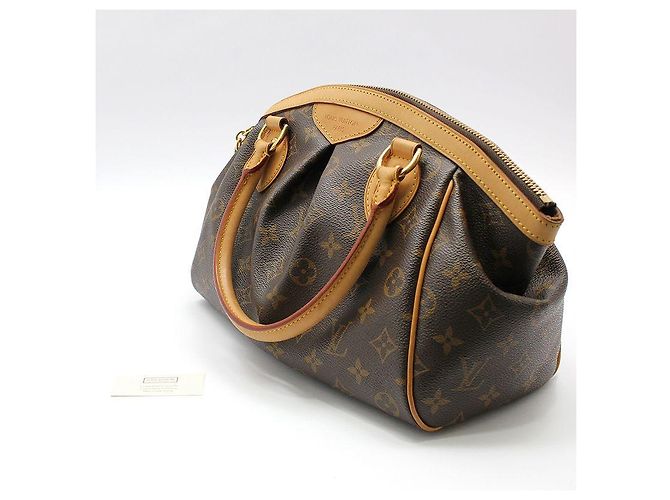 Louis Vuitton Borsa Tote Monogram Tivoli PM Marrone - vista 2
