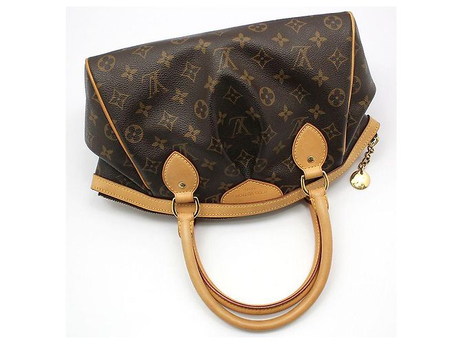 Louis Vuitton Borsa Tote Monogram Tivoli PM Marrone - vista 3