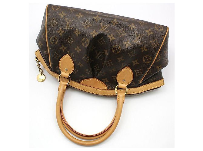 Louis Vuitton Borsa Tote Monogram Tivoli PM Marrone - vista 4