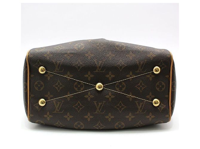 Louis Vuitton Borsa Tote Monogram Tivoli PM Marrone - vista 5