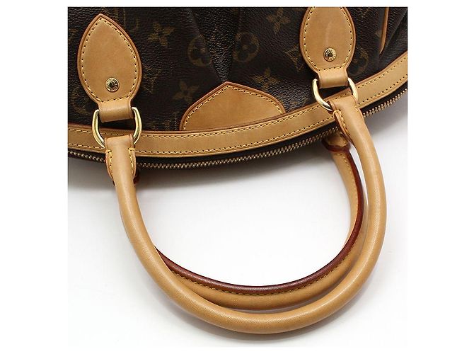 Louis Vuitton Borsa Tote Monogram Tivoli PM Marrone - vista 8