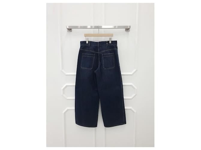 Dior Jeans Flare Denim Couture Negro - vista 2