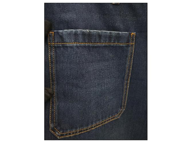 Dior Jeans Flare Denim Couture Negro - vista 3
