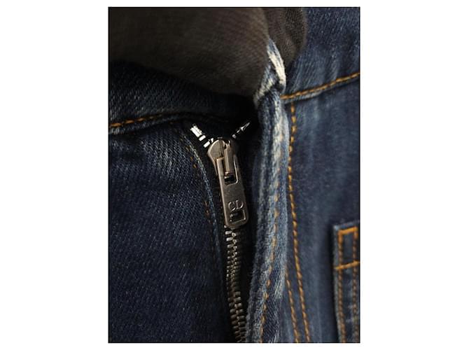 Dior Jeans Flare Denim Couture Negro - vista 4