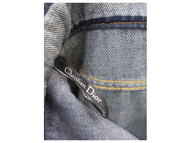 Dior Jeans Flare Denim Couture Negro - vista 6