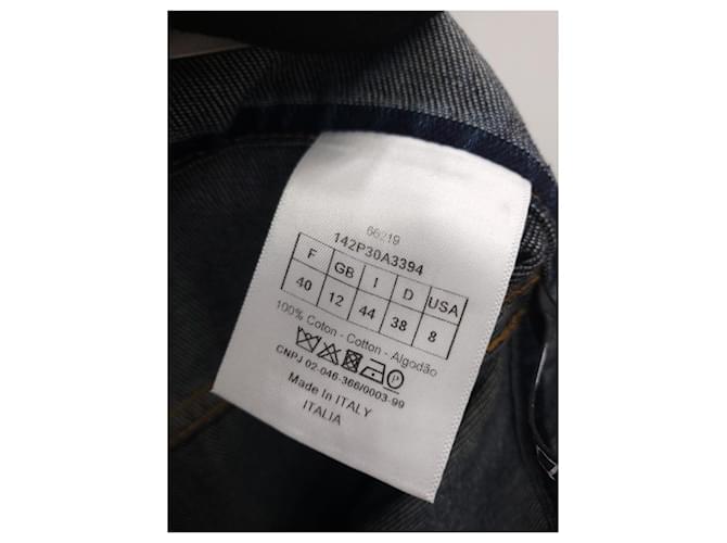 Dior Jeans Flare Denim Couture Negro - vista 7