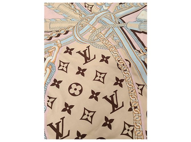 Louis Vuitton Châle et écharpe Monogram Mixed Ample Strap Multicolore - vue 4