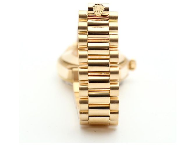 Rolex Reloj Datejust Medium para mujer en Oro Oro con Diamantes Dorado - vista 16