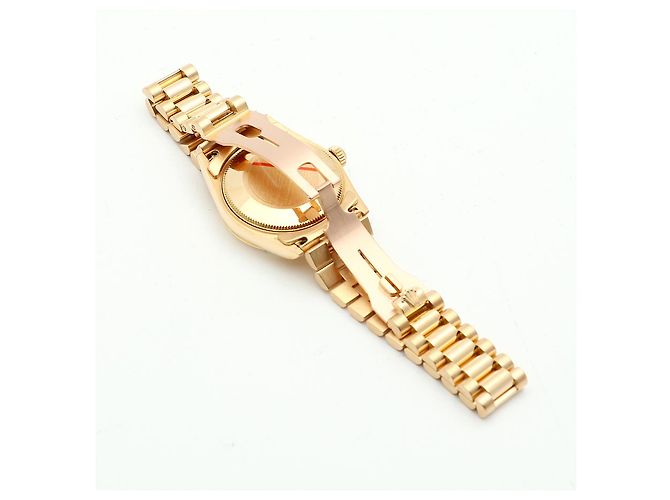Rolex Reloj Datejust Medium para mujer en Oro Oro con Diamantes Dorado - vista 17