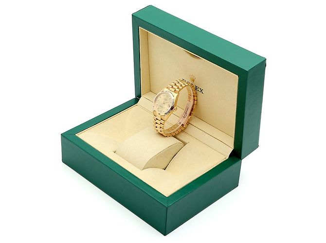 Rolex Reloj Datejust Medium para mujer en Oro Oro con Diamantes Dorado - vista 26